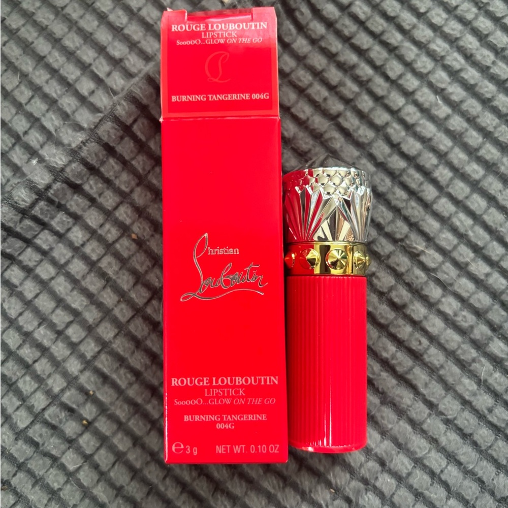 Christian Louboutin Red Lipstick Burning Tangerine 004G - Picture 1 of 2